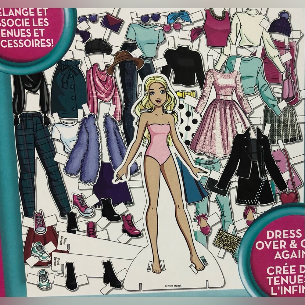 Barbie Bundle coloring poster you can be a Vet/Fashion Designer activity set. 3+ - Picture 5 of 5